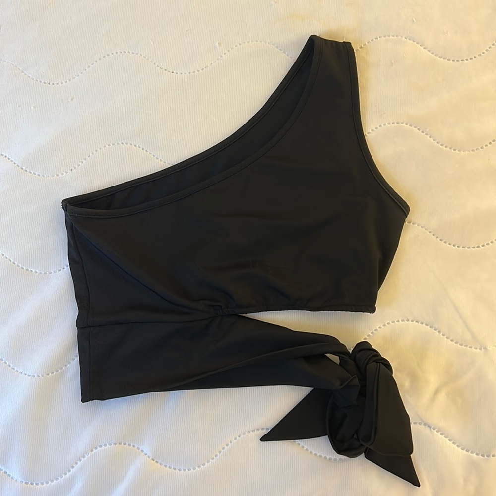 Black going-out top